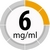 6 mg/ml