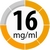 16 mg/ml