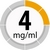 4mg - lehká