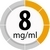 8mg - silný