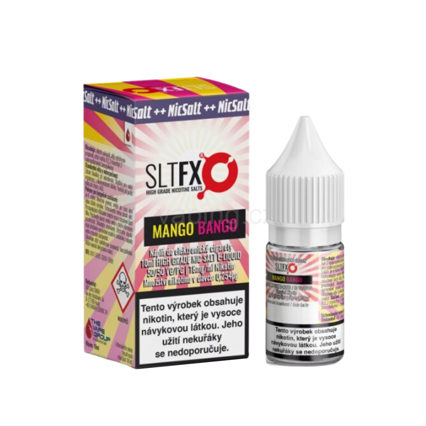 Liquid SLTFX PJ Empire Nic SALT - MANGO BANGO 18mg (mango s ananasem) 10ml