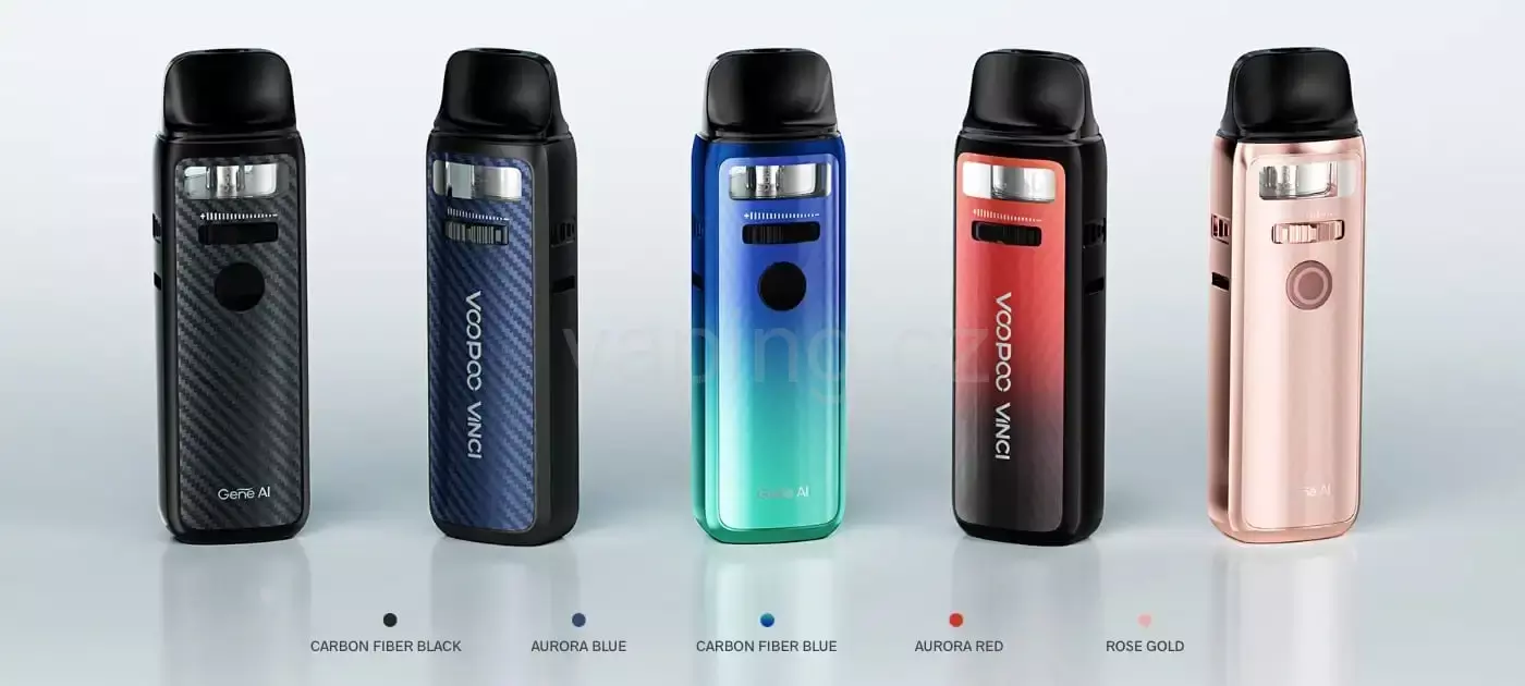 Elektronická cigareta VooPoo Vinci 3 (aurora red) 1800mAh