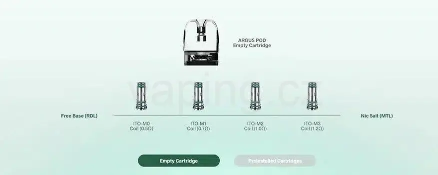 E-cigareta VooPoo ARGUS G (Space Grey) 1000mAh