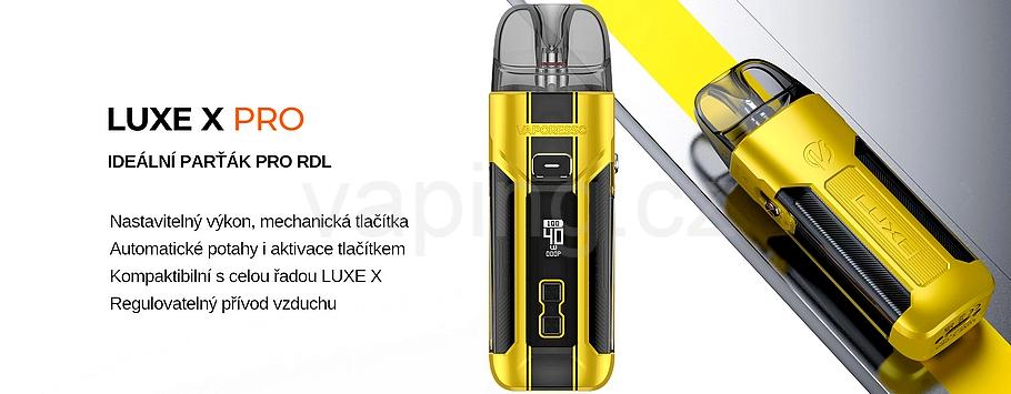 Vaporesso LUXE X PRO (bílá) 1500mAh