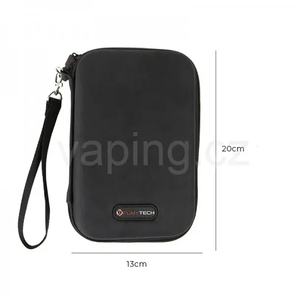 Fumytech XS ochrané pouzdro se zipem a poutkem 20x13cm (broušená koženka)
