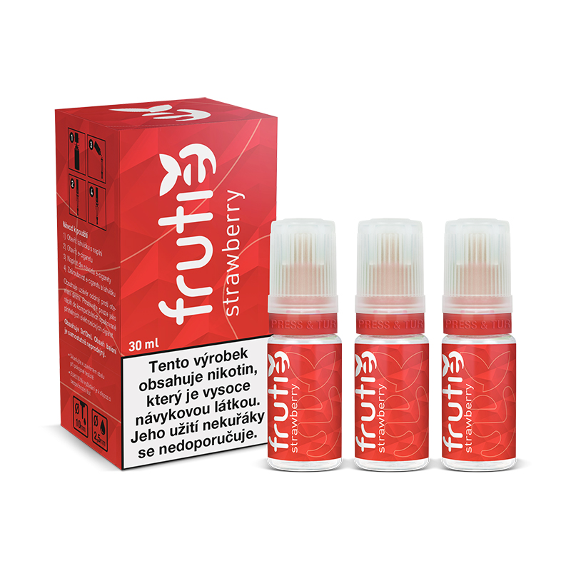 Frutie 70/30 Jahoda (Strawberry) 3x10ml - 5mg