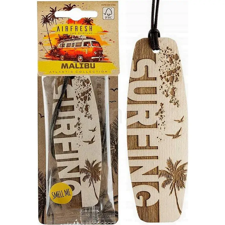 Airfresh Atlantic Collection - Vůně do auta MALIBU 1ks