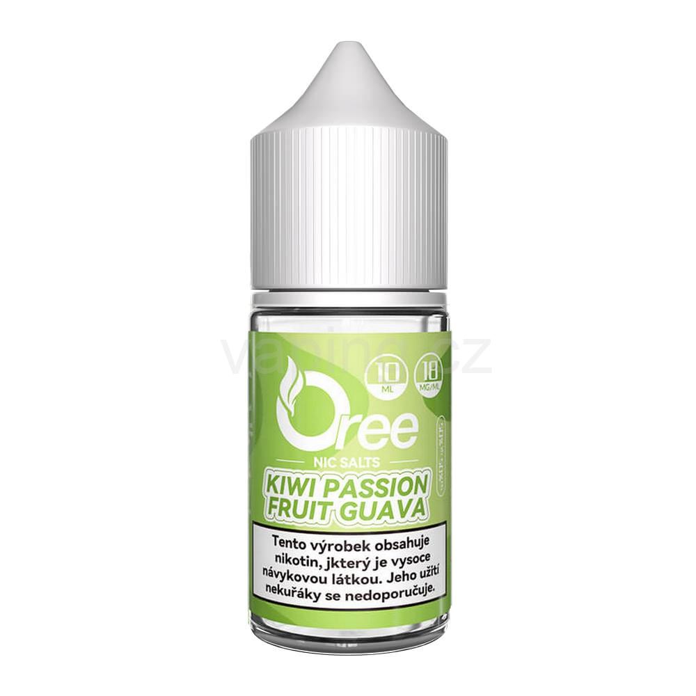 Oree Salt e-liquid 10ml Kiwi Passion Fruit Guava 18mg