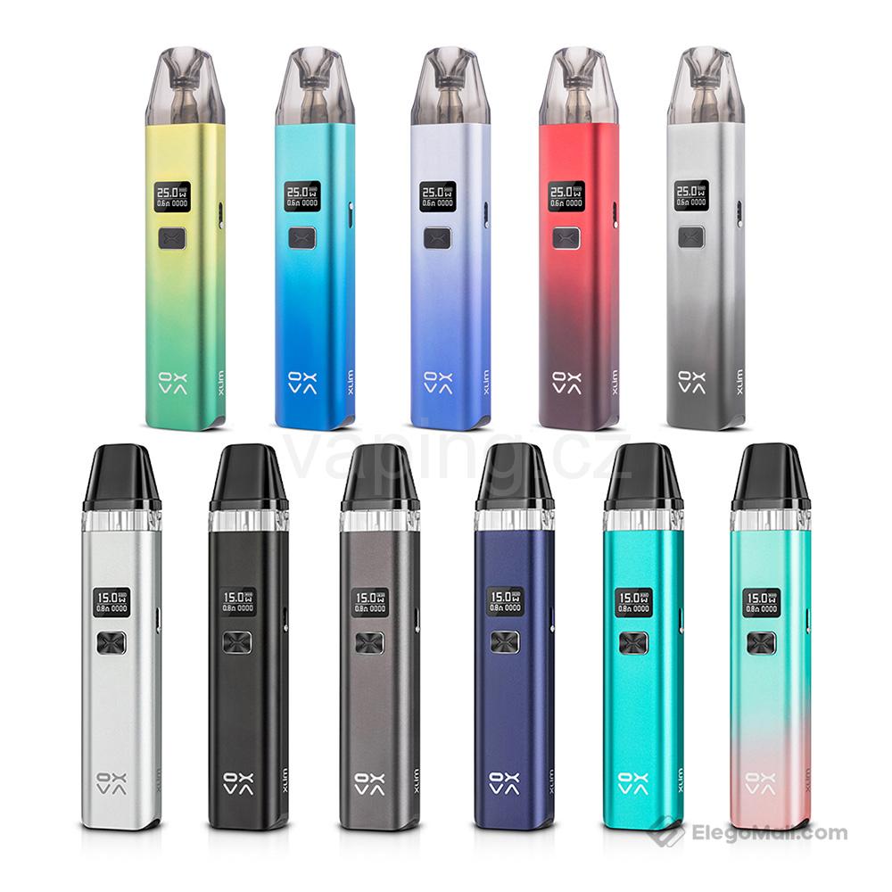 E-cigareta OXVA Xlim V2 (silver black) 900mAh