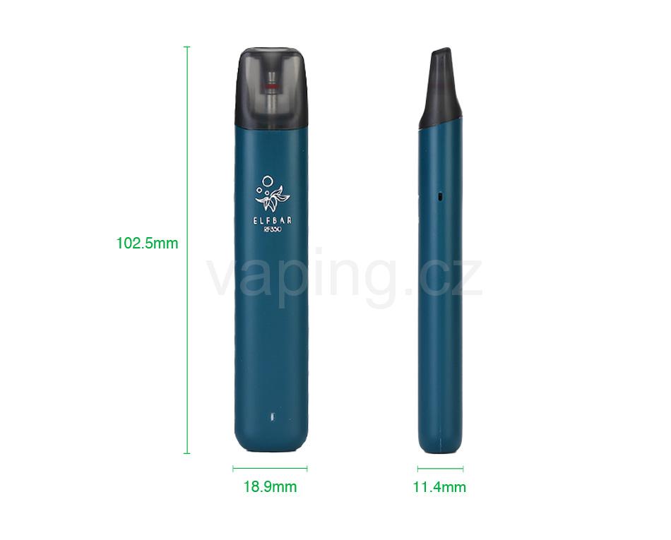 Elf bar e-cigareta RF350 (350mAh) zelená