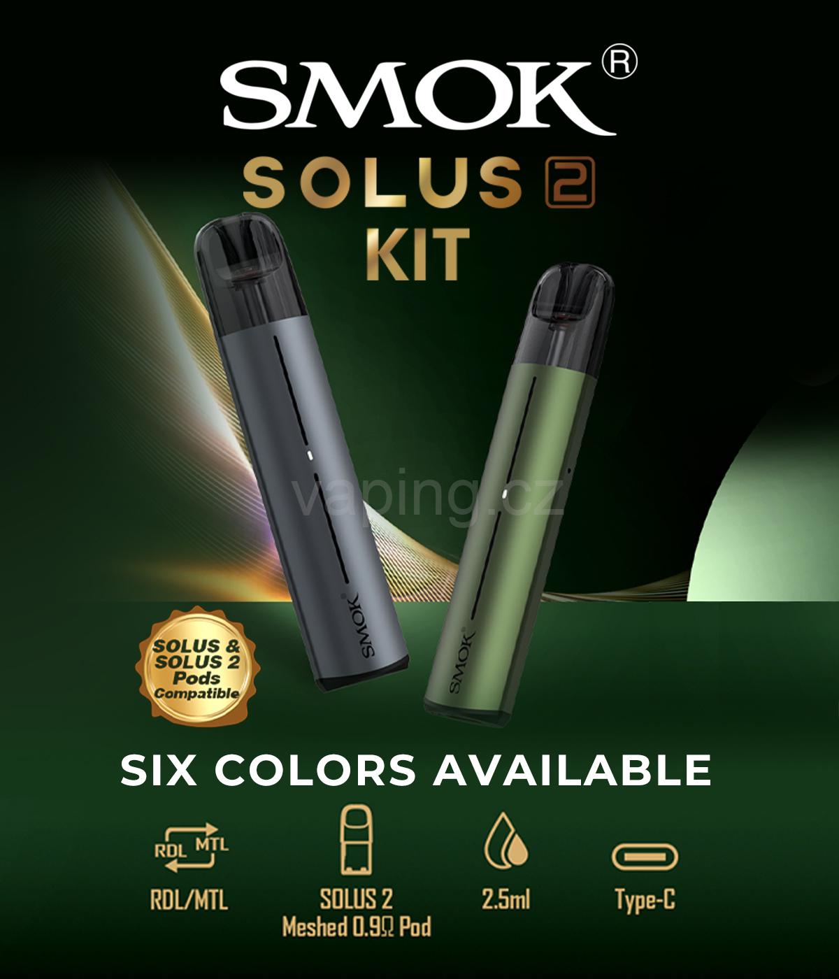 Smok e-cigareta SOLUS 2 (Silver) 700mAh