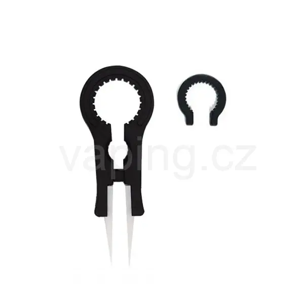 Coil Master Multifunkční keramická pinzeta 2v1 (černá)