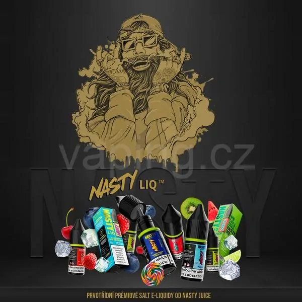 Nasty Liq Salt ASAP GRAPE 20mg (hrozny a bobulovité plody) 10ml