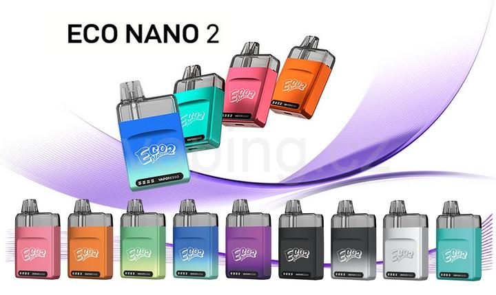 Vaporesso ECO NANO 2 (Pristine White) 1000mAh