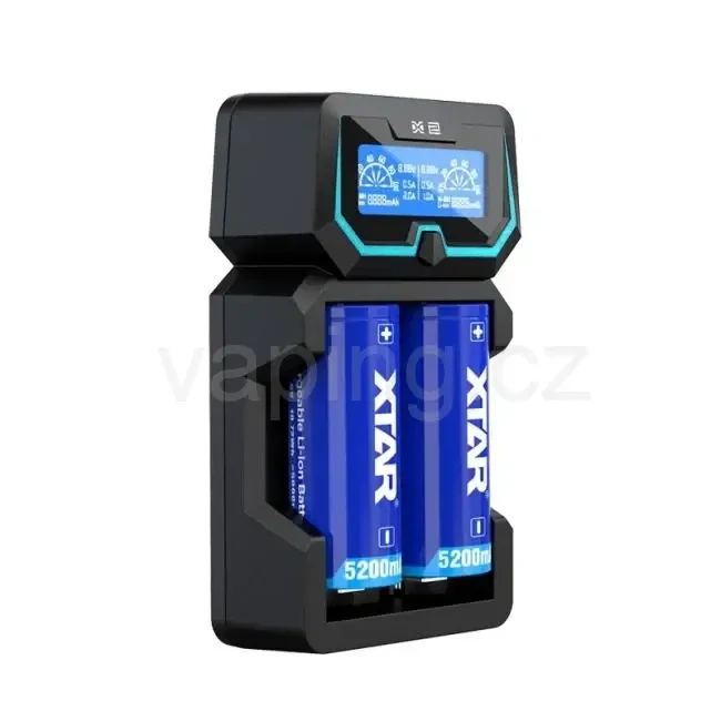 XTAR X2 univerzální nabíječka (2 sloty)