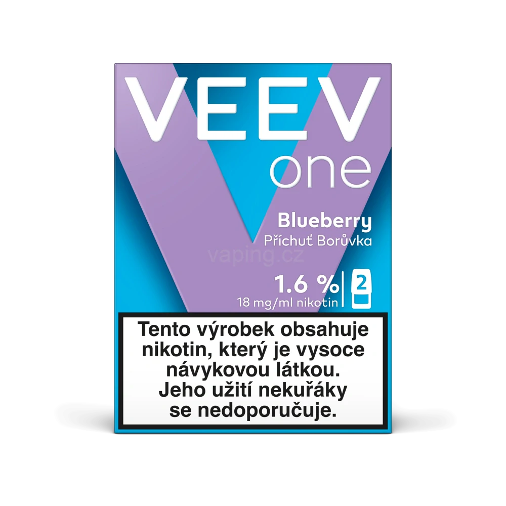 VEEV ONE náplně Blueberry 18mg - 2ks