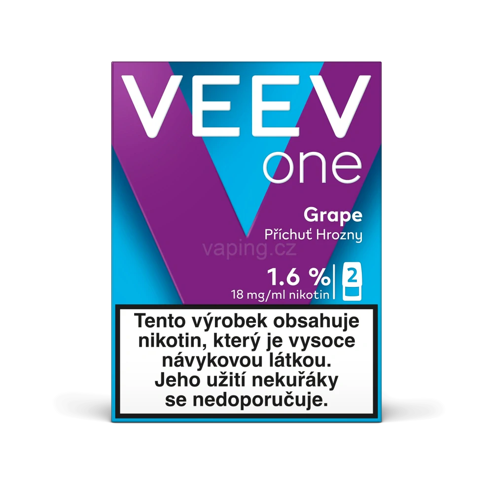 VEEV ONE náplně Grape 18mg - 2ks