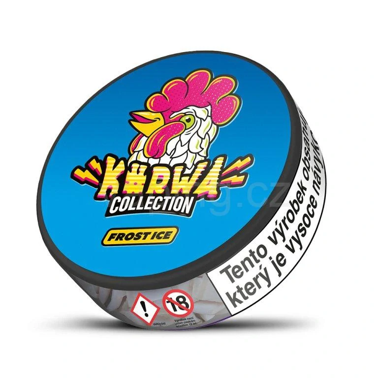 Kurwa nikotinové sáčky - FROST ICE (chladivý mentol) strong edition 15mg/g