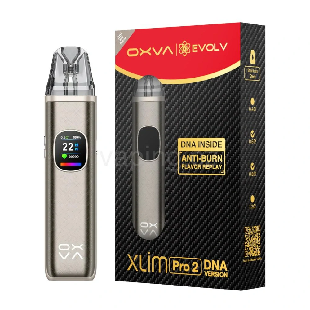 OXVA Xlim Pro 2 DNA Pod Kit (Silk Brown)