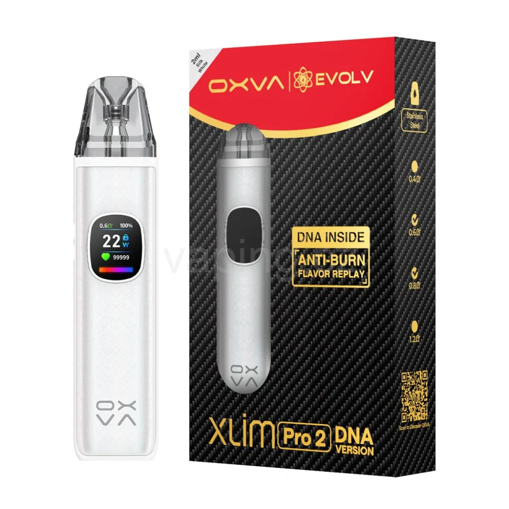 OXVA Xlim Pro 2 DNA Pod Kit (Silk White)