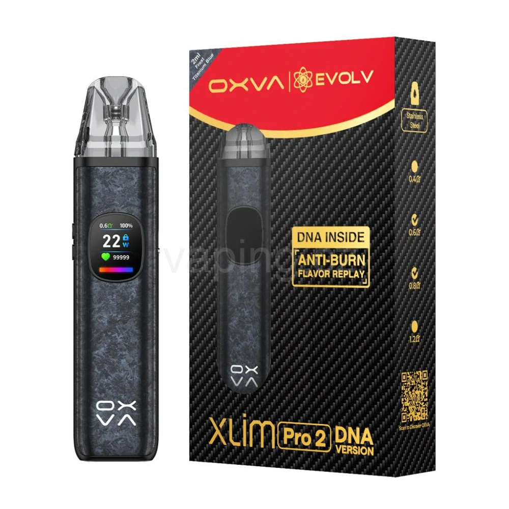 OXVA Xlim Pro 2 DNA Pod Kit (Frost Titanium Blue)