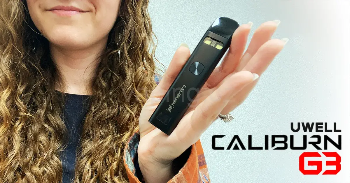 Uwell e-cigareta Caliburn G3 (zelená)