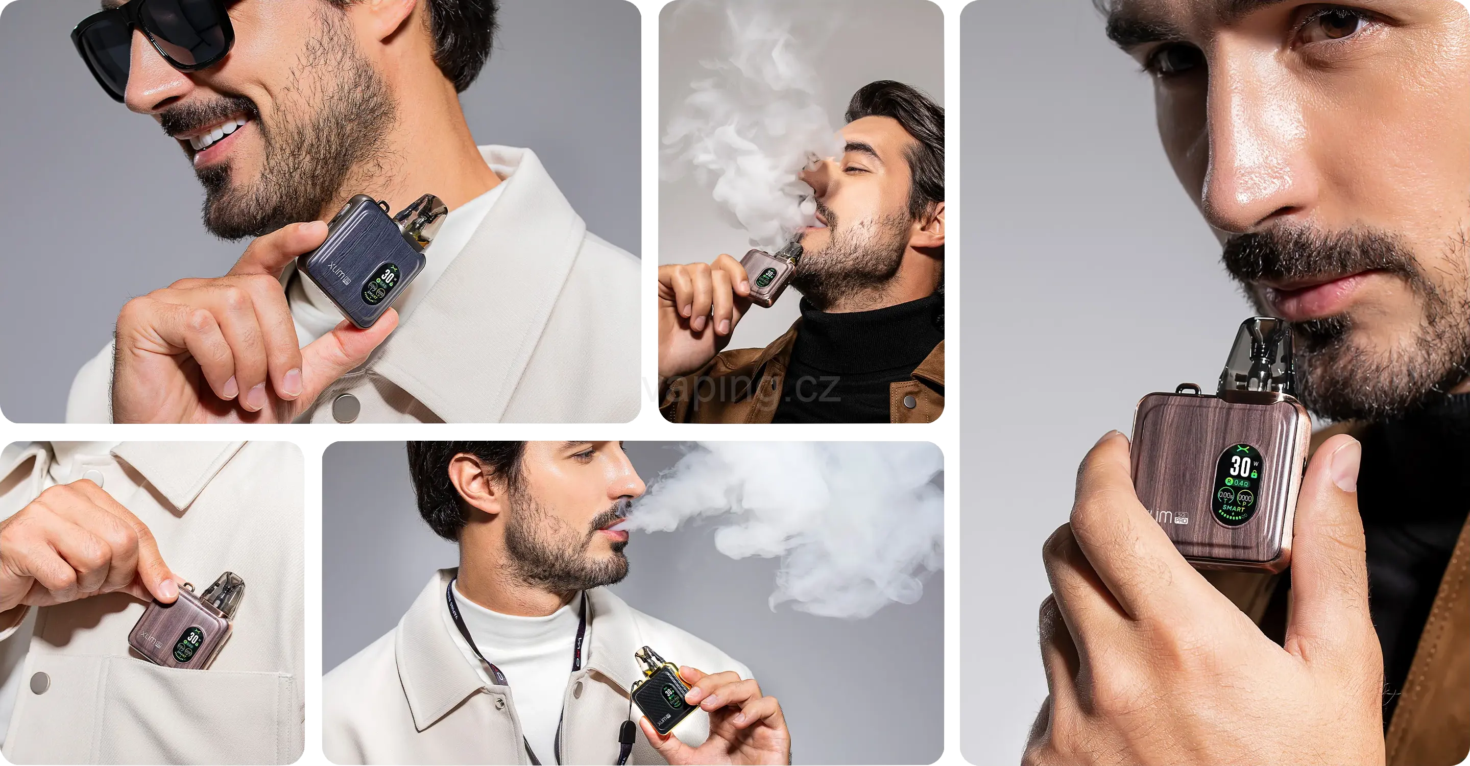E-cigareta OXVA Xlim SQ PRO (brown leather) 1200mAh
