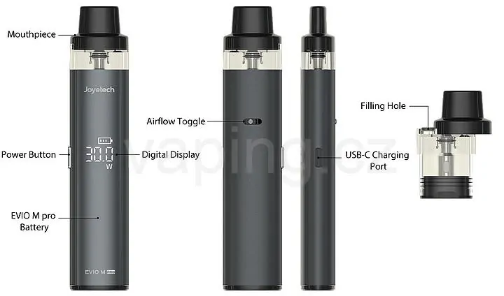 Joyetech EVIO M PRO (Gray) 1100mAh