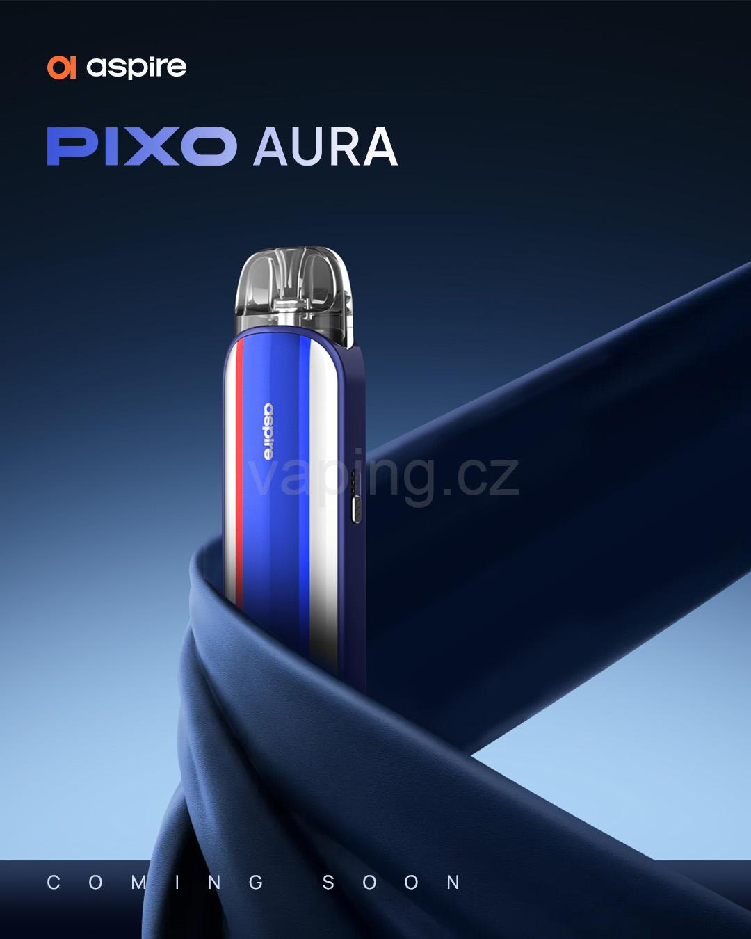 Aspire PIXO Aura e-cigareta (Graffiti Gray) 1300mAh