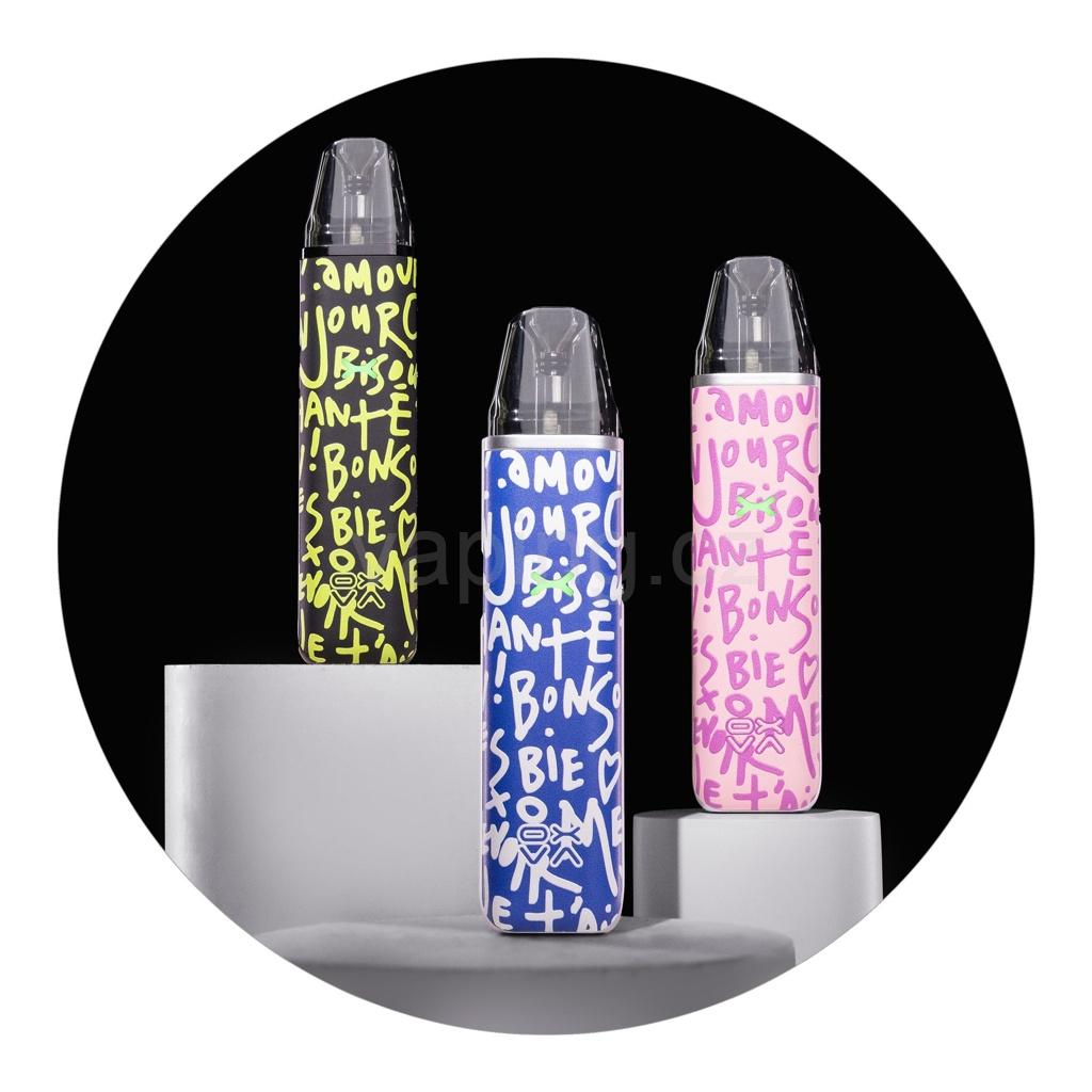 E-cigareta OXVA Xlim GO Graffiti Pink (grafity růžová) 1000mAh