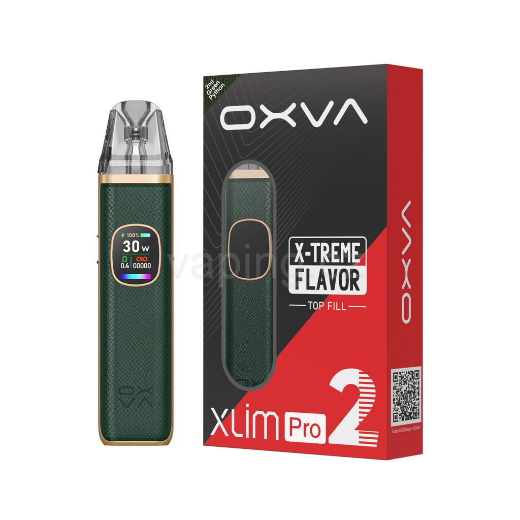 E-cigareta OXVA Xlim Pro 2 (Green Python) 1300mAh
