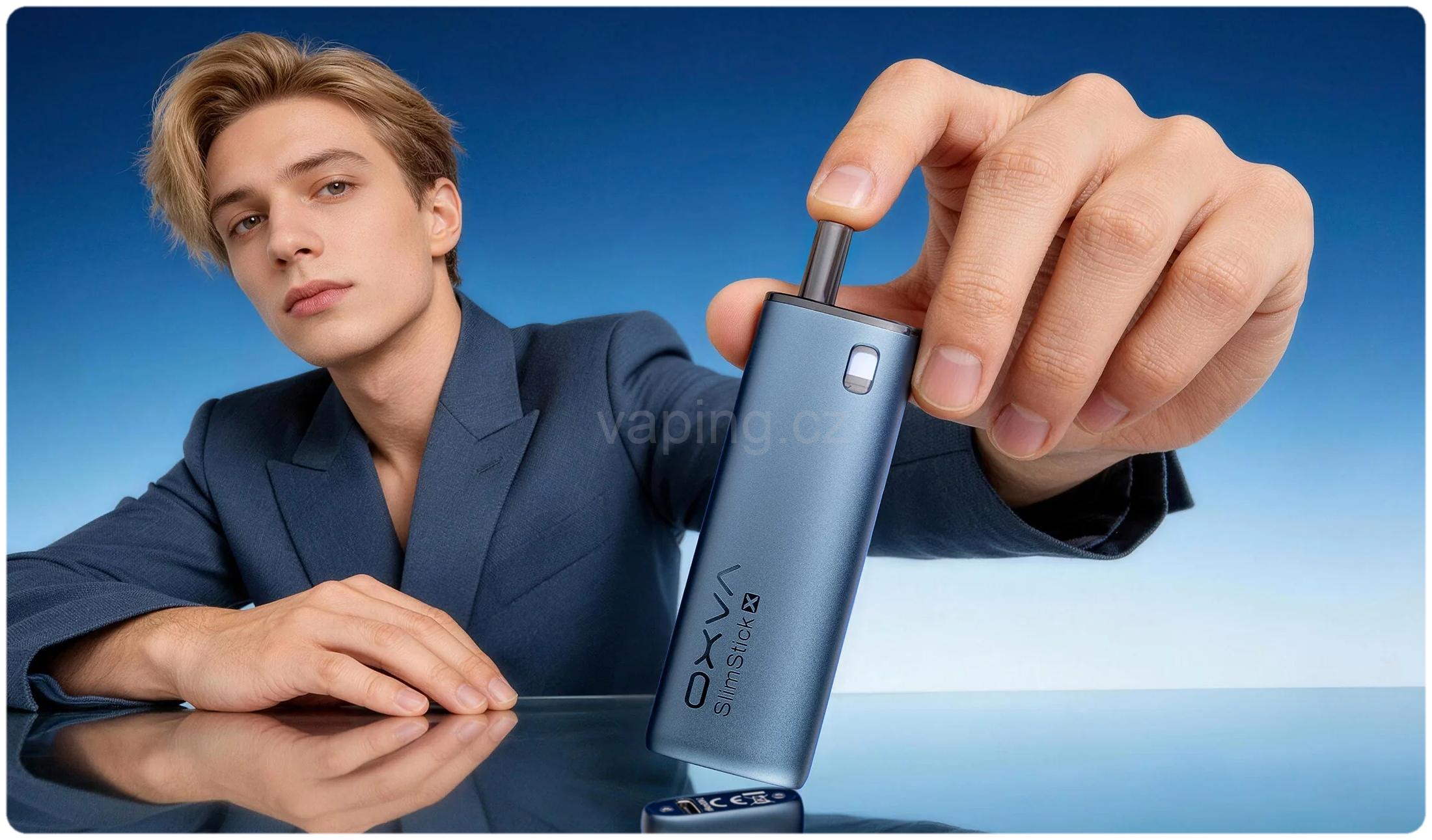 OXVA SlimStick X e-cigareta (black) 1400mAh
