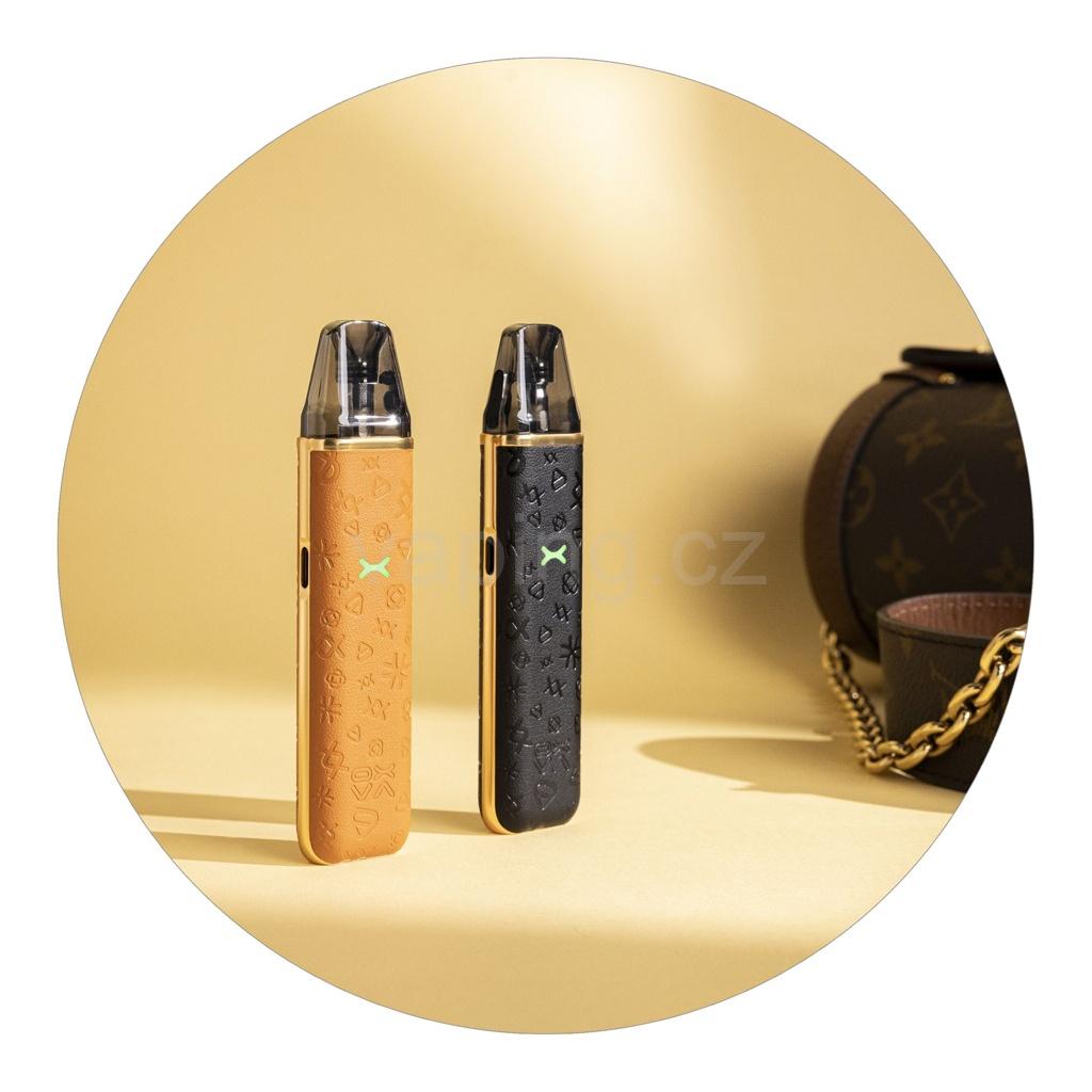 E-cigareta OXVA Xlim GO Luxury Brown (luxusní hnědá) 1000mAh