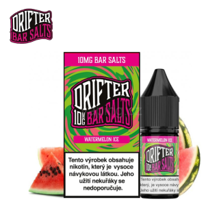 Liquid Drifter Bar Salts - WATERMELON ICE 10mg (sladký ledový meloun) 10ml