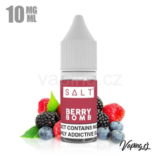 Juice Sauz Salt BERRY BOMB 10ml (červené plody, anýz a mentol) 10mg