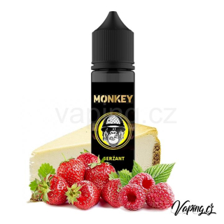 Monkey aroma SERŽANT (cheesecake, jahoda a malina) 10ml