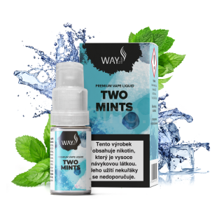 Way to Vape e-liquid TWO MINTS (máta) 10ml/12mg