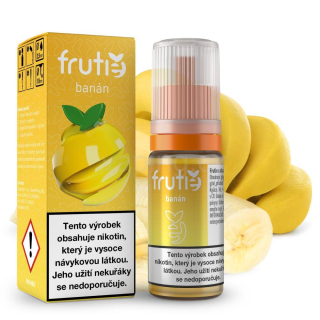 Frutie 50/50 BANÁN (banana) 10ml 12mg