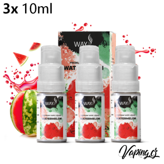 Way to Vape e-liquid WATERMELON (vodní meloun) 3x10ml/6mg
