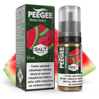 PeeGee SALT - WATERMELON 10ml (vodní meloun) 10mg