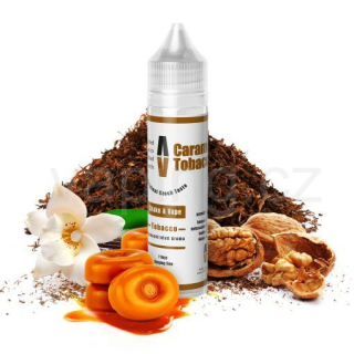 Aroma Adams vape CARAMEL TOBACCO (tabák se slaným karamelem a ořechy) 12ml