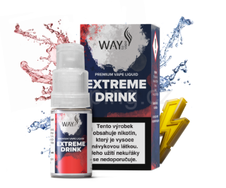 Way to Vape e-liquid EXTREME DRINK (energetický nápoj) 10ml/12mg