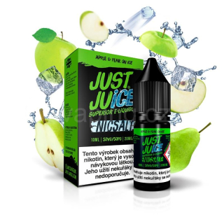 Just Juice Salt - APPLE & PEAR ON ICE 10ml (jablko, hruška a cooláda) 11mg