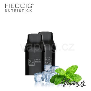 Heccig NUTRISTICK DV2 2x cartridge - COOL MINT (chladivá máta) 15mg 