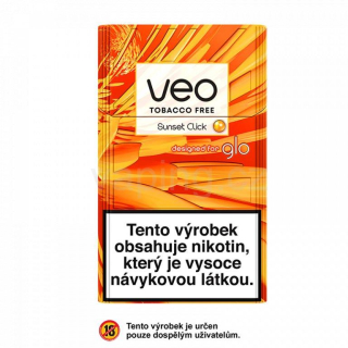 Glo VEO - SUNSET CLICK bylinná náplň (krabička 20ks)