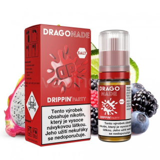 Drippin Party Salt e-liquid - DRAGONADE 10ml (dračí ovoce) 10mg