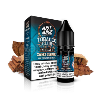 Just Juice Tobacco Club - SWEET CUBANO 10ml (sladký tabák) 11mg