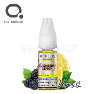ELFLIQ Salt BLACKBERRY LEMON 10mg (ostružina a citrón) 10ml