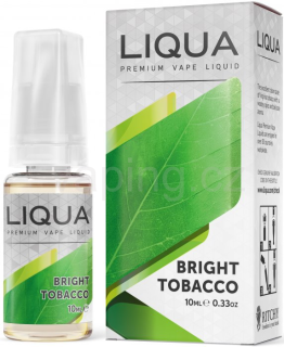 LIQUA Elements Bright Tobacco 10ml - 6mg (Čistá tabáková příchuť)