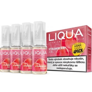 LIQUA Elements Strawberry (Jahoda) 4x10ml 6mg